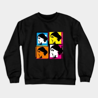 VIRGINIA WOOLF - 20TH CENTURY ENGLISH WRITER, A PIONEER OF THE USE OF STREAM OF CONSCIOUSNESS Crewneck Sweatshirt